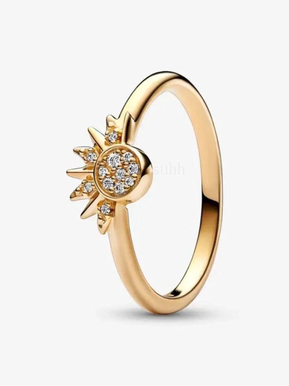 Pandora Celestial Sparkling Sun Ring